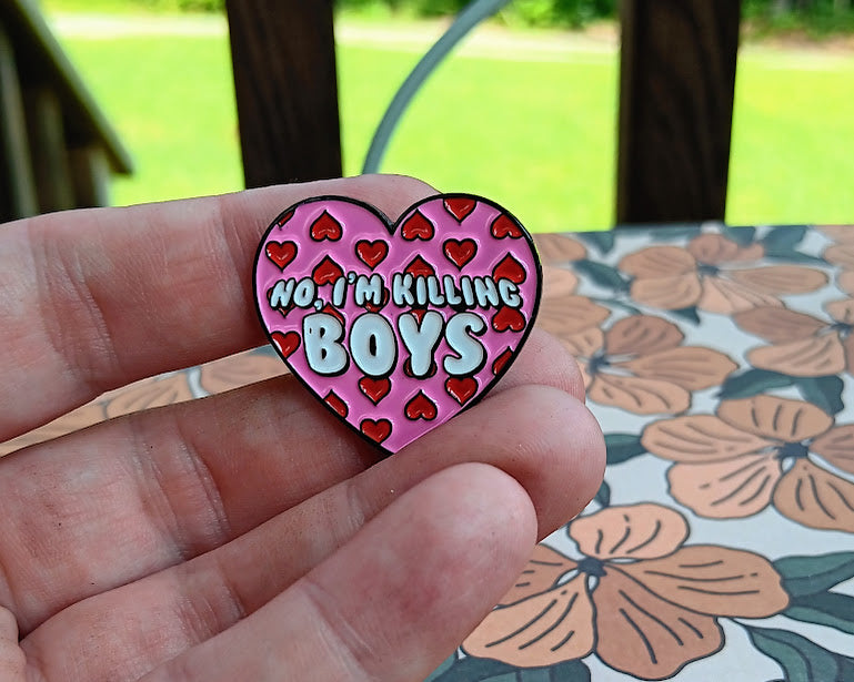Killing Boys (Jennifer’s Body) Heart Pin