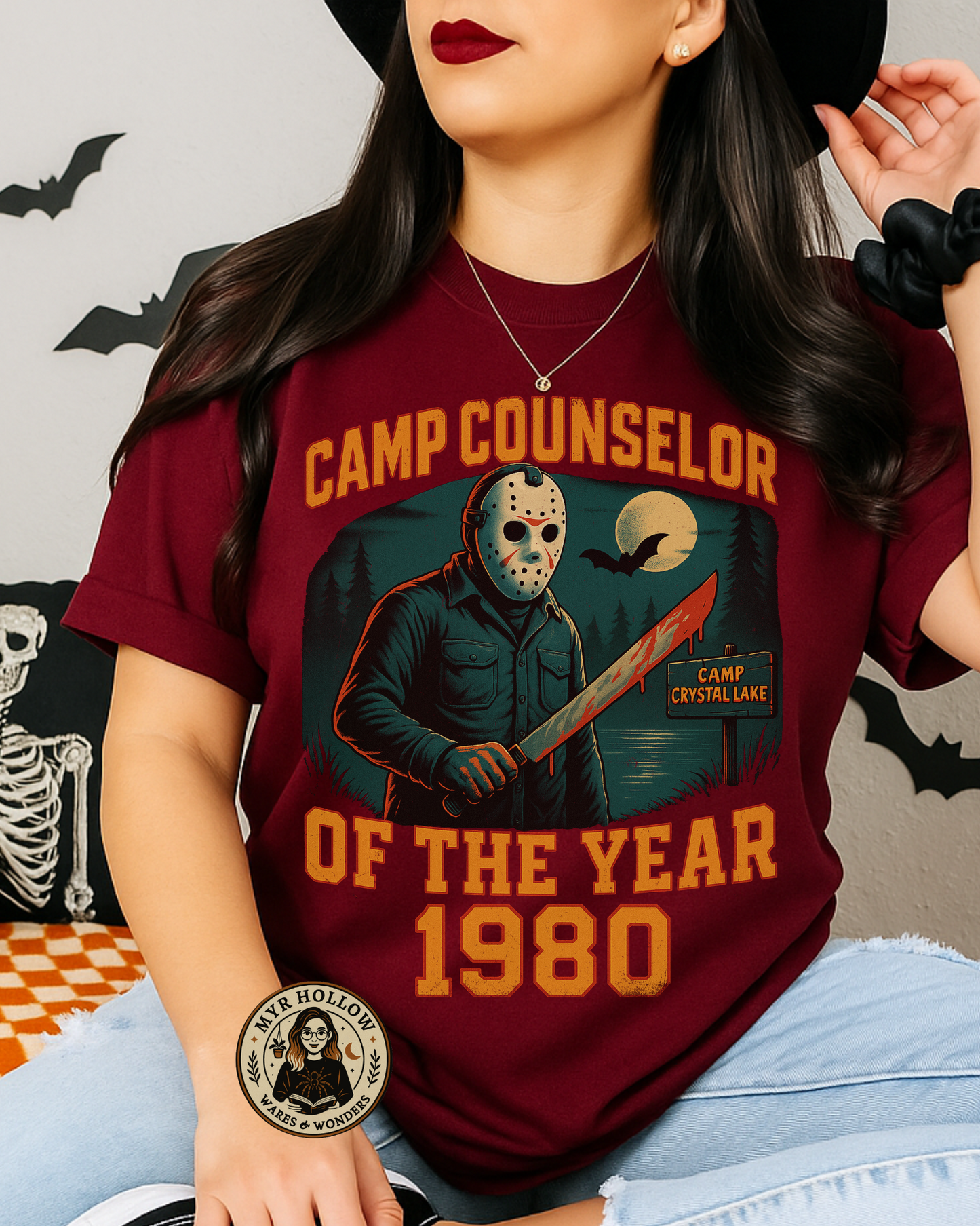 Vintage Horror Camp Counselor