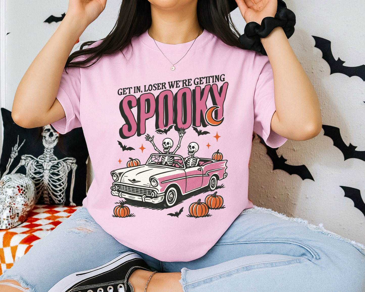 Get In Loser We’re Getting Spooky Shirt