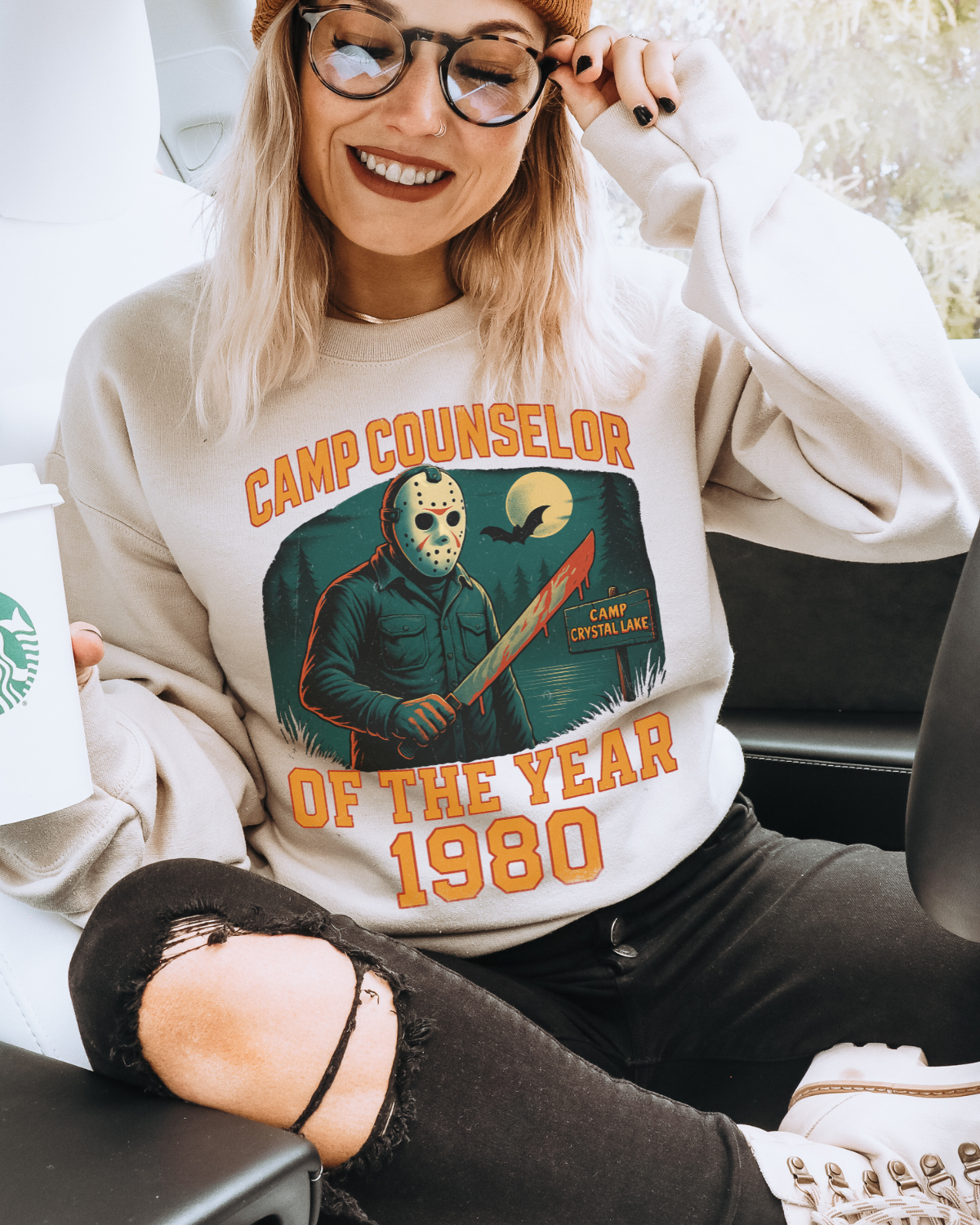 Vintage Horror Camp Counselor