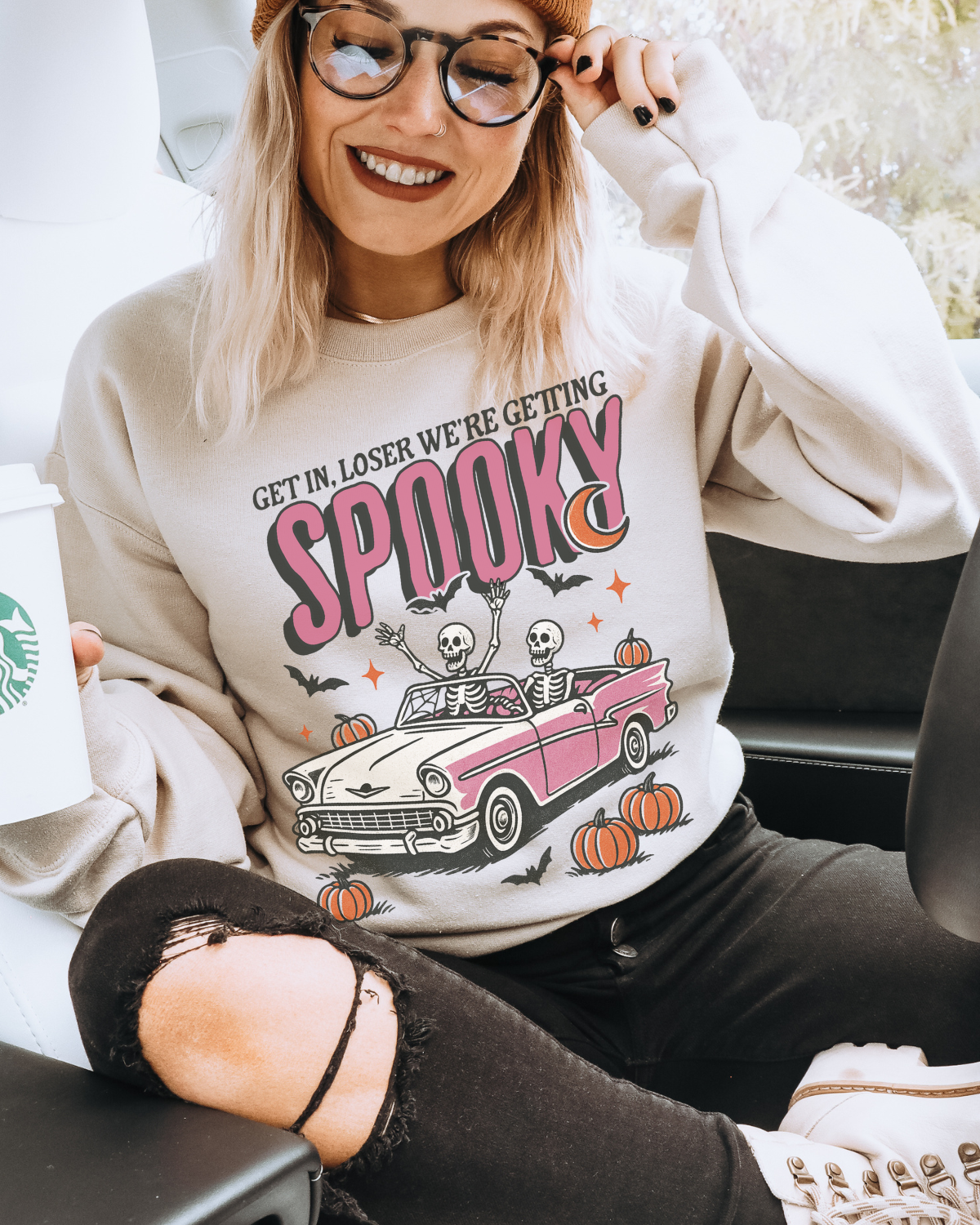 Get In Loser We’re Getting Spooky Shirt