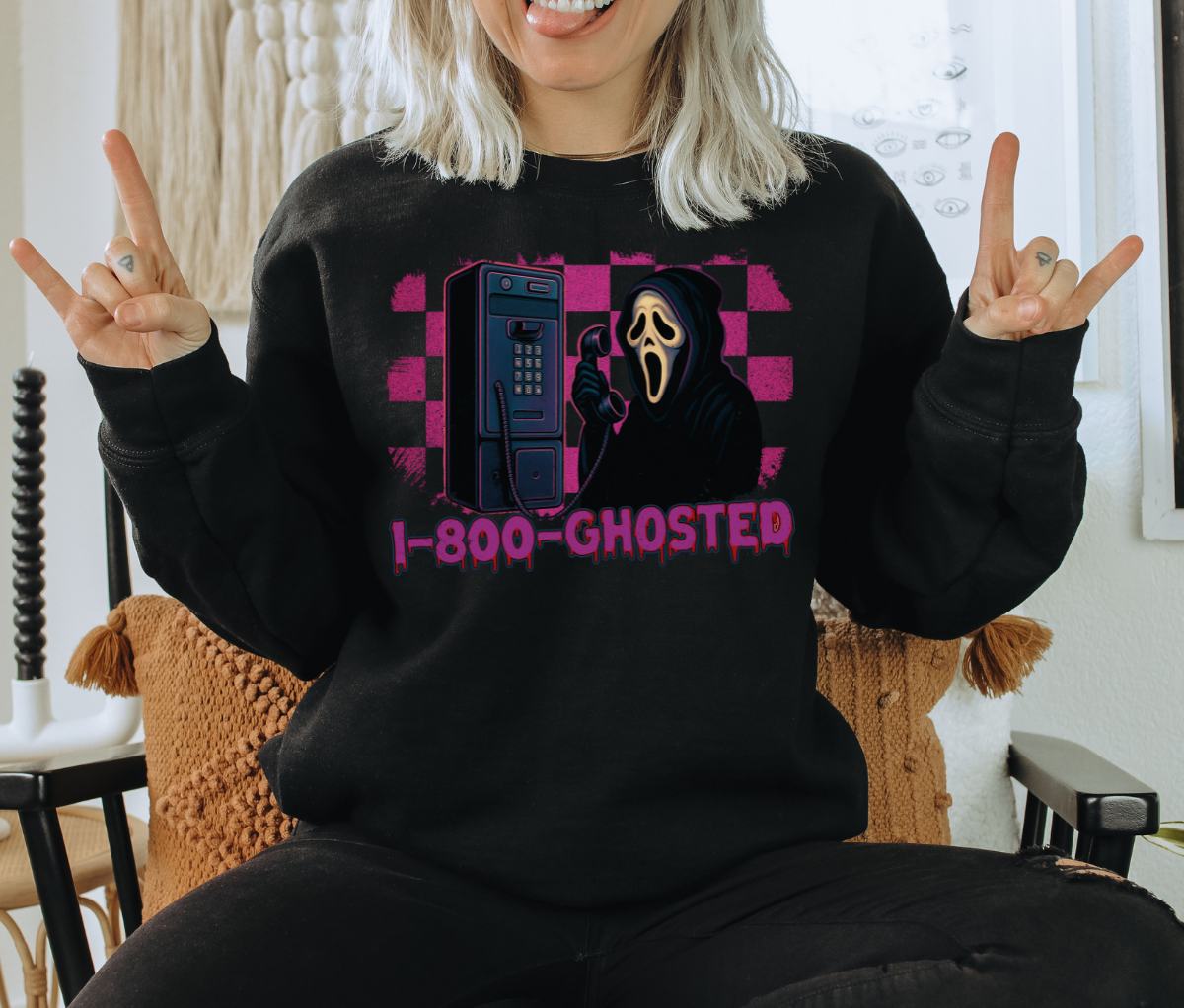 1-800- Ghosted (Scream Mask)
