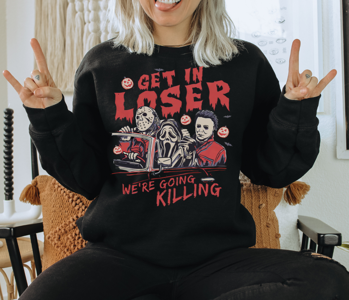 Get In Loser We’re Going Killing - Horror Movie Villains