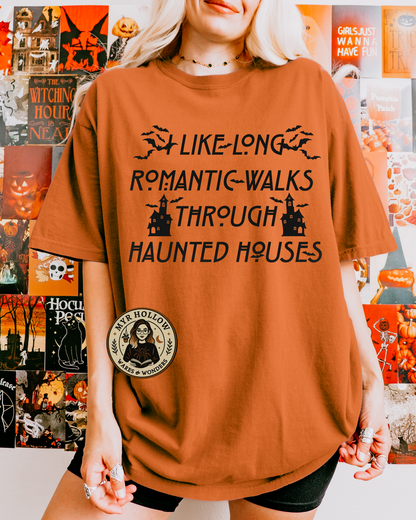 Long Romantic Walks Haunted Houses