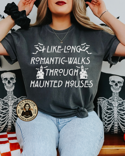 Long Romantic Walks Haunted Houses