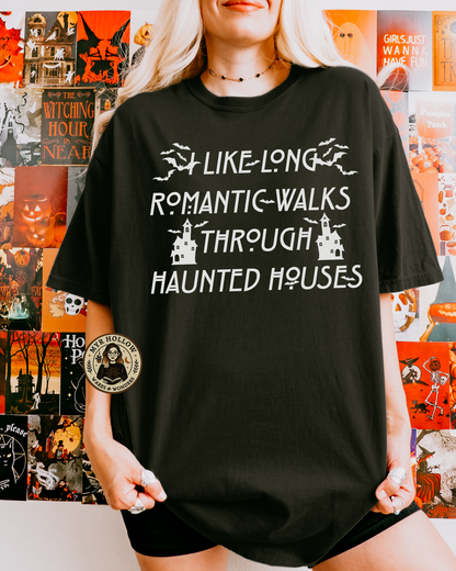 Long Romantic Walks Haunted Houses
