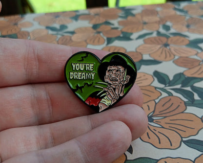 Dream Demon Heart Enamel Pin