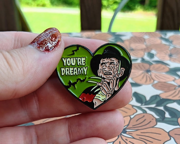 Dream Demon Heart Enamel Pin