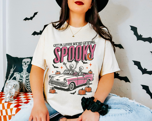 Get In Loser We’re Getting Spooky Shirt