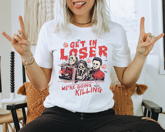 Get In Loser We’re Going Killing - Horror Movie Villains