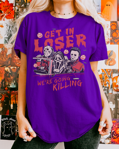 Get In Loser We’re Going Killing - Horror Movie Villains